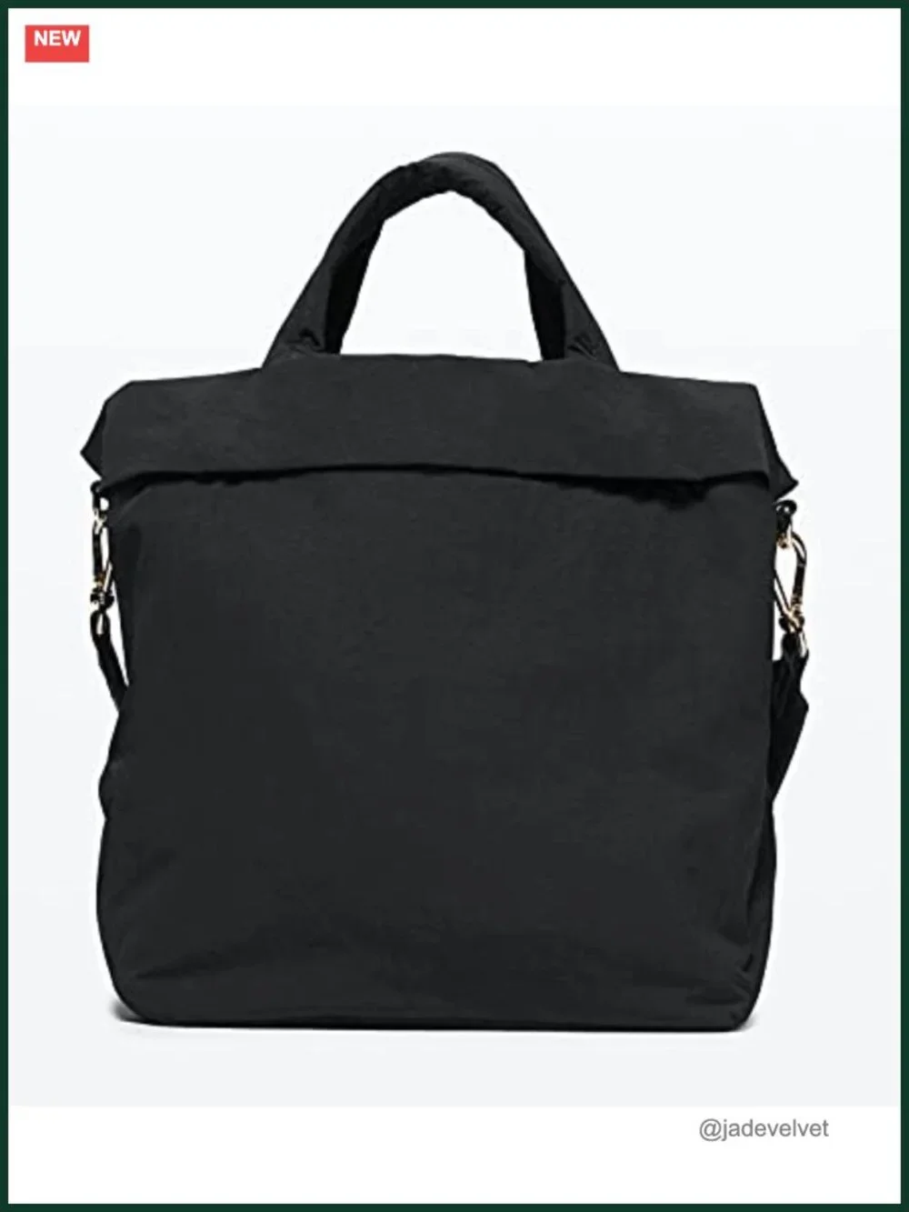 On My Level Bag 19L Nylon Crossbody Tote